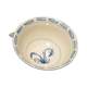 Blue and white earthen pottery underglaze color Chinese tableware pure handmade ethnic style retro rice bowl dining utensils Yunnan traditional big bowl