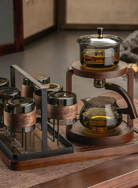 新中式高档茶桌摆件茶几装饰客厅办公室懒人茶具套组乔迁生日礼物