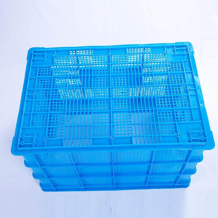 加厚蓝色塑料周转整理筐食品水果物流周转筐快递物流分拣收纳框,淘宝优惠券,粉丝福利购,淘宝优惠卷