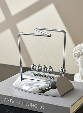 创意解压牛顿摆球桌面摆件永动机磁悬浮物理现代简约办公室装饰品