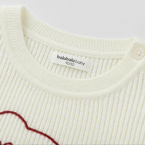 巴拉巴拉女幼小童套装秋季长袖格子衬衫针织背心2件201325102004 - 图2