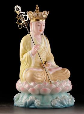 慈源阁白色大理石彩绘千里藏佛家佛像千里藏佛家佛像装饰品