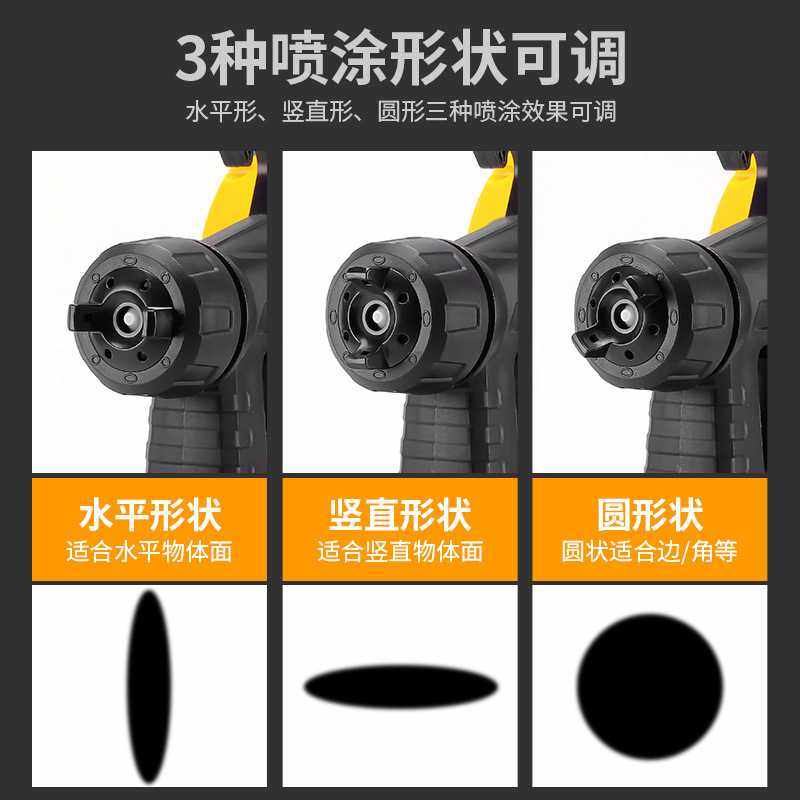 电动喷漆枪家用工用均匀喷漆电动雾化细腻喷漆,淘宝优惠券,粉丝福利购,淘宝优惠卷