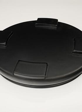 黑色圆形底座实木装饰摆饰客厅办公室桌面装饰品