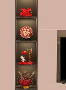 乔迁之喜新居布置装饰品客厅电视柜酒柜搬家入宅仪式用品礼物套装
