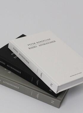 样板房简约现代外文黑白灰小款装饰书纸质字母售楼处书房陈列摆件