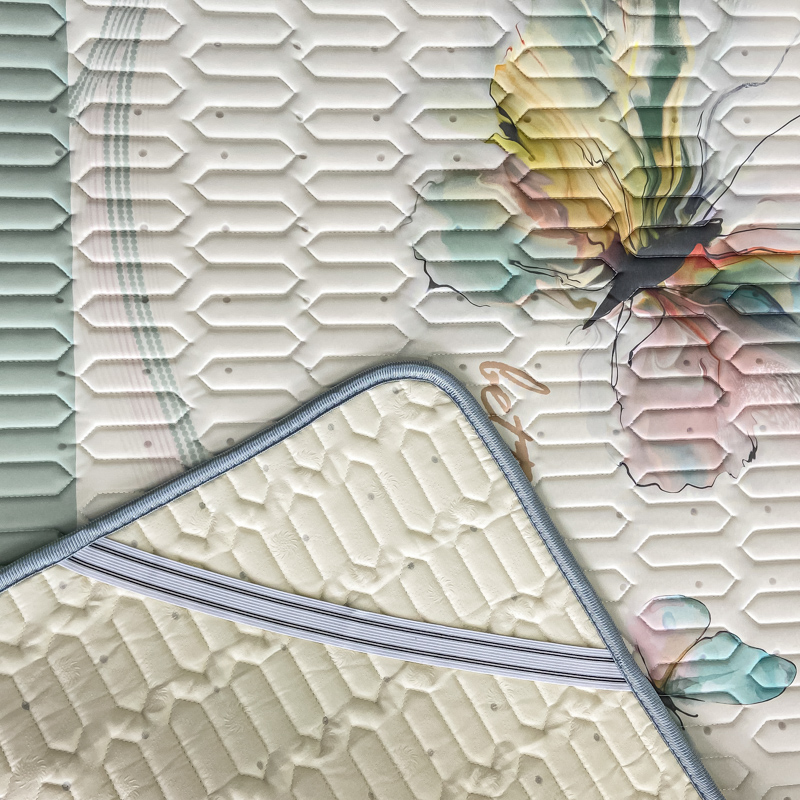 乳胶凉席床笠款冰丝凉席夏季床单款三件套可水洗冰丝席1.8母婴A类 - 图1