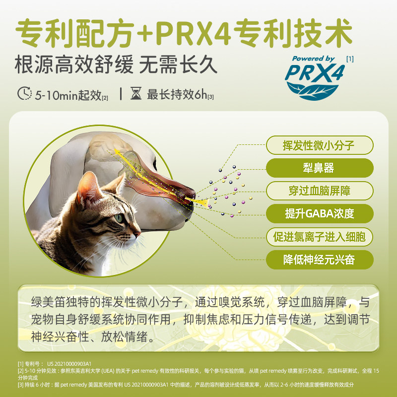 【天猫u先】petremedy绿美笛情绪舒缓安抚巾猫狗通用防应激湿巾,淘宝优惠券,粉丝福利购,淘宝优惠卷