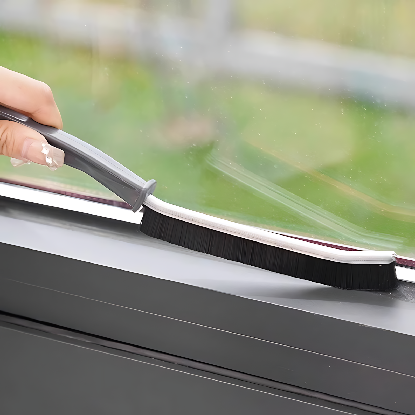 浴室缝隙卫生间瓷砖厨房缝隙清洁刷清洁多功能窗死角凹槽长柄刷子,淘宝优惠券,粉丝福利购,淘宝优惠卷