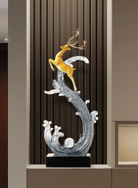 优选入户玄关风生水起摆件现代客厅家居壁龛创意高档装饰品电视柜