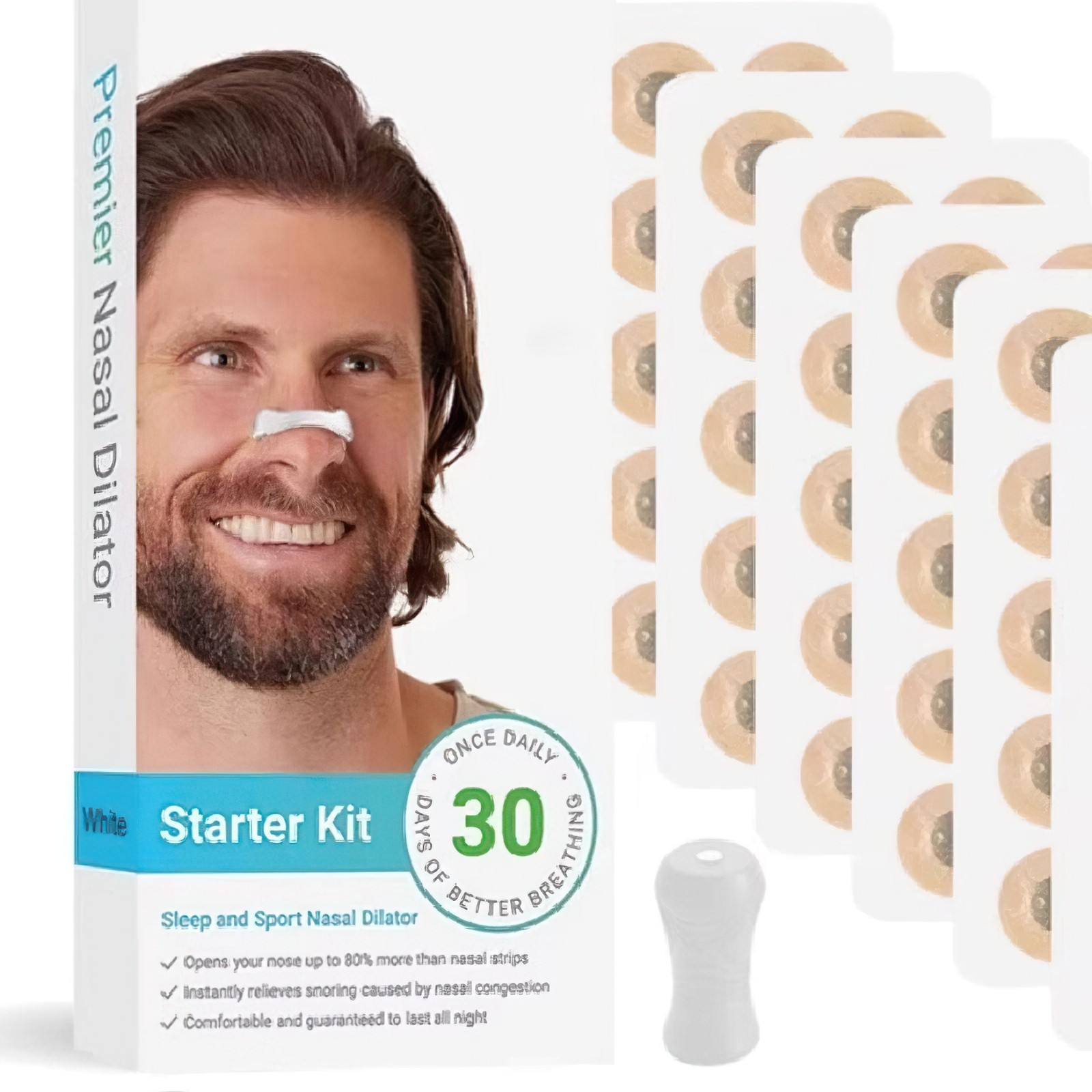 防打鼾磁吸鼻贴防打呼噜止鼾神器鼻孔扩张器止鼾器男女士止鼾贴,淘宝优惠券,粉丝福利购,淘宝优惠卷