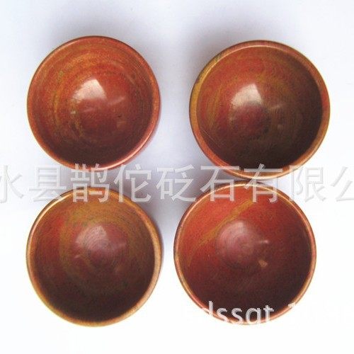 泰山泗滨牌砭石茶具 4个碗 山东旅游服务名牌20-21 老料子 珍藏版,淘宝优惠券,粉丝福利购,淘宝优惠卷