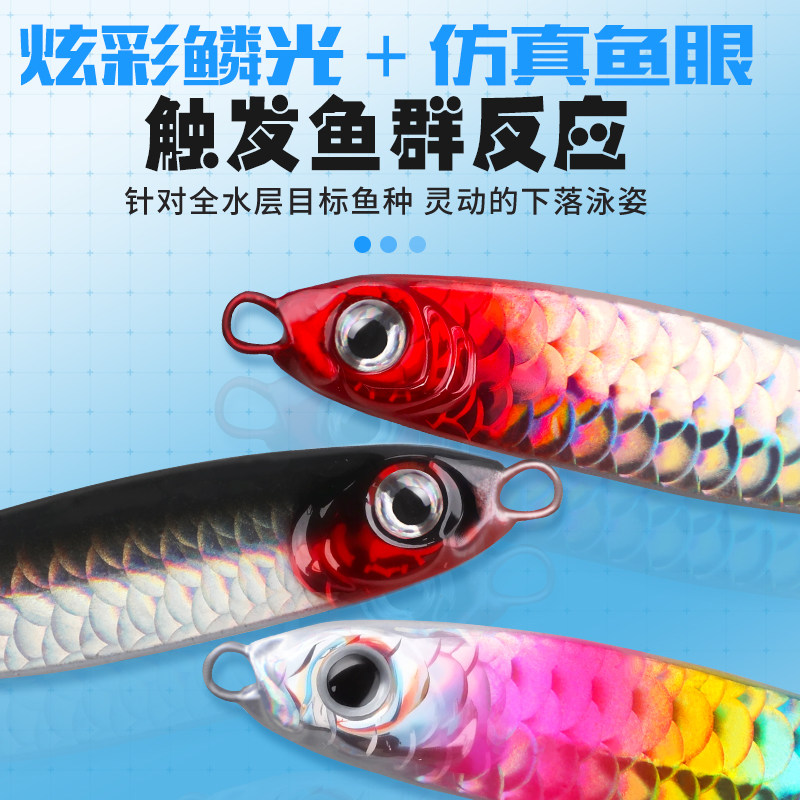 锚鱼铁板假饵远投路亚铁板鱼鳞纹路亚升级款防脱钩设计强锚鱼爆箱,淘宝优惠券,粉丝福利购,淘宝优惠卷