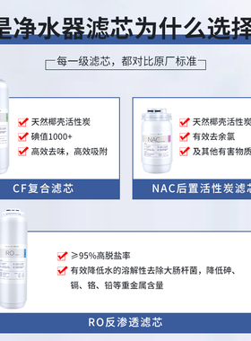 适配安吉尔哪吒净水器滤芯2500s