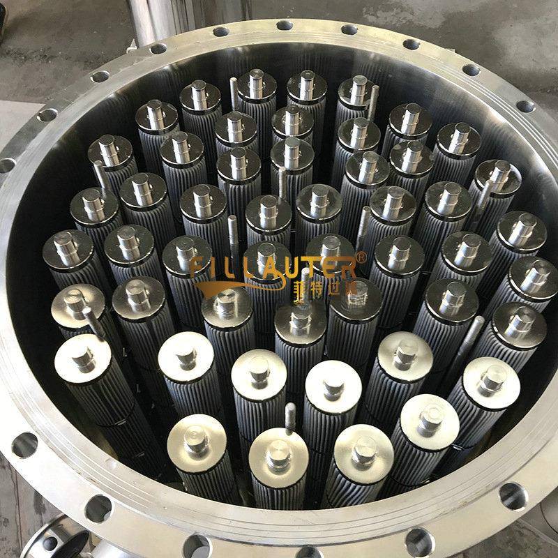 菲特五层烧结网滤芯过滤器不锈钢粉末滤芯过滤器耐高温桶式过滤器 - 图0