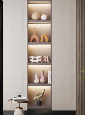 北欧高级感莫兰迪色系酒柜装饰品摆件现代客厅电视柜壁龛软装摆设