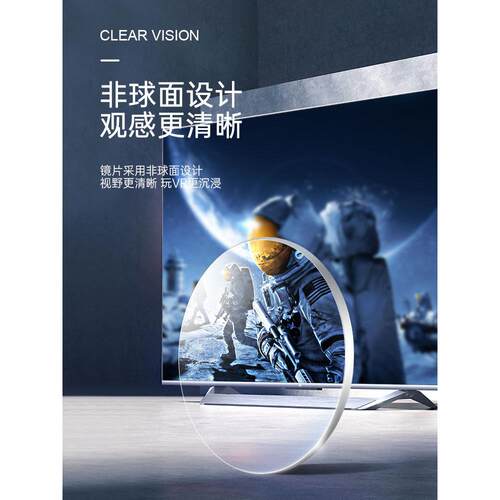 HIBLOKS适用PSVR2近视眼镜VR配件定制磁吸眼镜防蓝光非球面散光远 - 图2