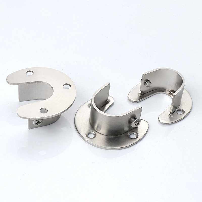 不锈钢法兰座 加厚衣架毛巾座挂衣杆通用圆管座 衣柜五金球形法兰,淘宝优惠券,粉丝福利购,淘宝优惠卷