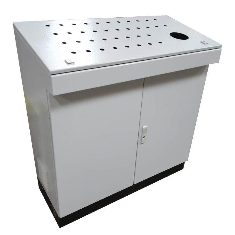 Inclined operating table piano-type inclined plane distribution cabinet electrical cabinet processing hardware chassis cabinet shell inclined plane table cabinet