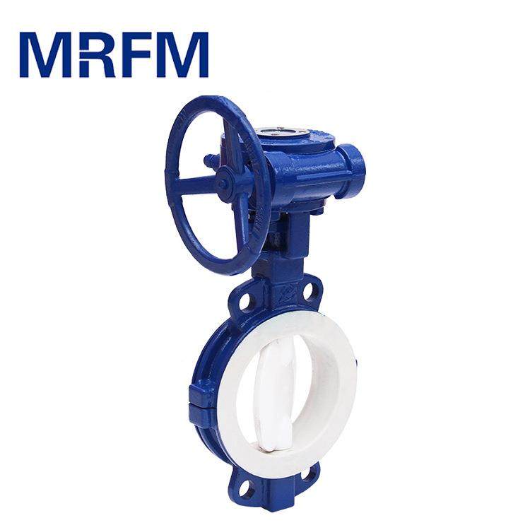 厂家供应D371F46-16C铸钢法兰蝶阀手动涡轮对夹衬氟蝶阀,淘宝优惠券,粉丝福利购,淘宝优惠卷