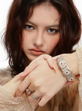 雏菊系列法式复古戒指