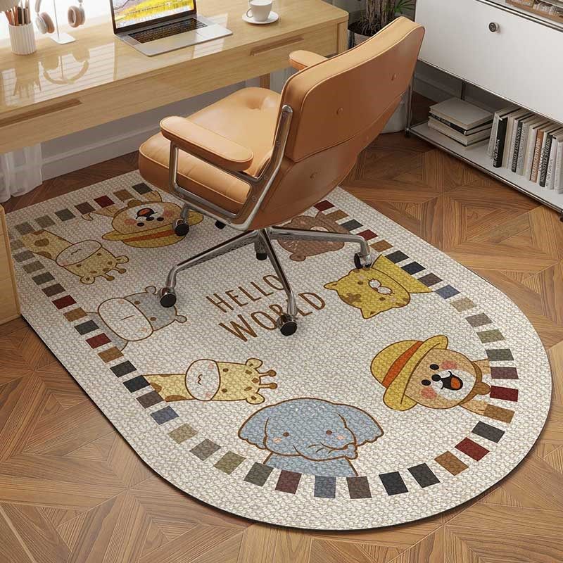 儿童房书桌下地垫学习桌转椅下拱形阅读区防滑静音化妆椅可爱地毯,淘宝优惠券,粉丝福利购,淘宝优惠卷