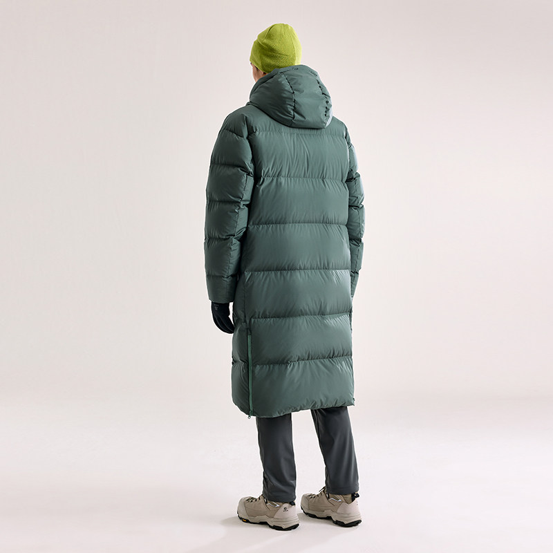 凯乐石中性长款羽绒服保暖透气防钻绒800蓬鹅绒户外滑雪外套男款 - 图3