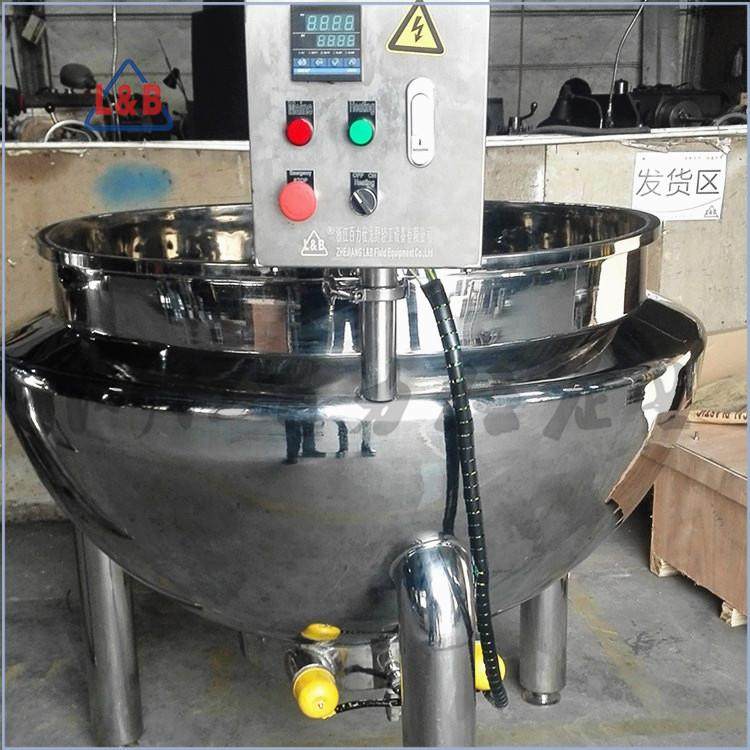 厂家供应小型电加热夹层锅豆浆蒸煮设备全自动出料熬粥夹层锅,淘宝优惠券,粉丝福利购,淘宝优惠卷