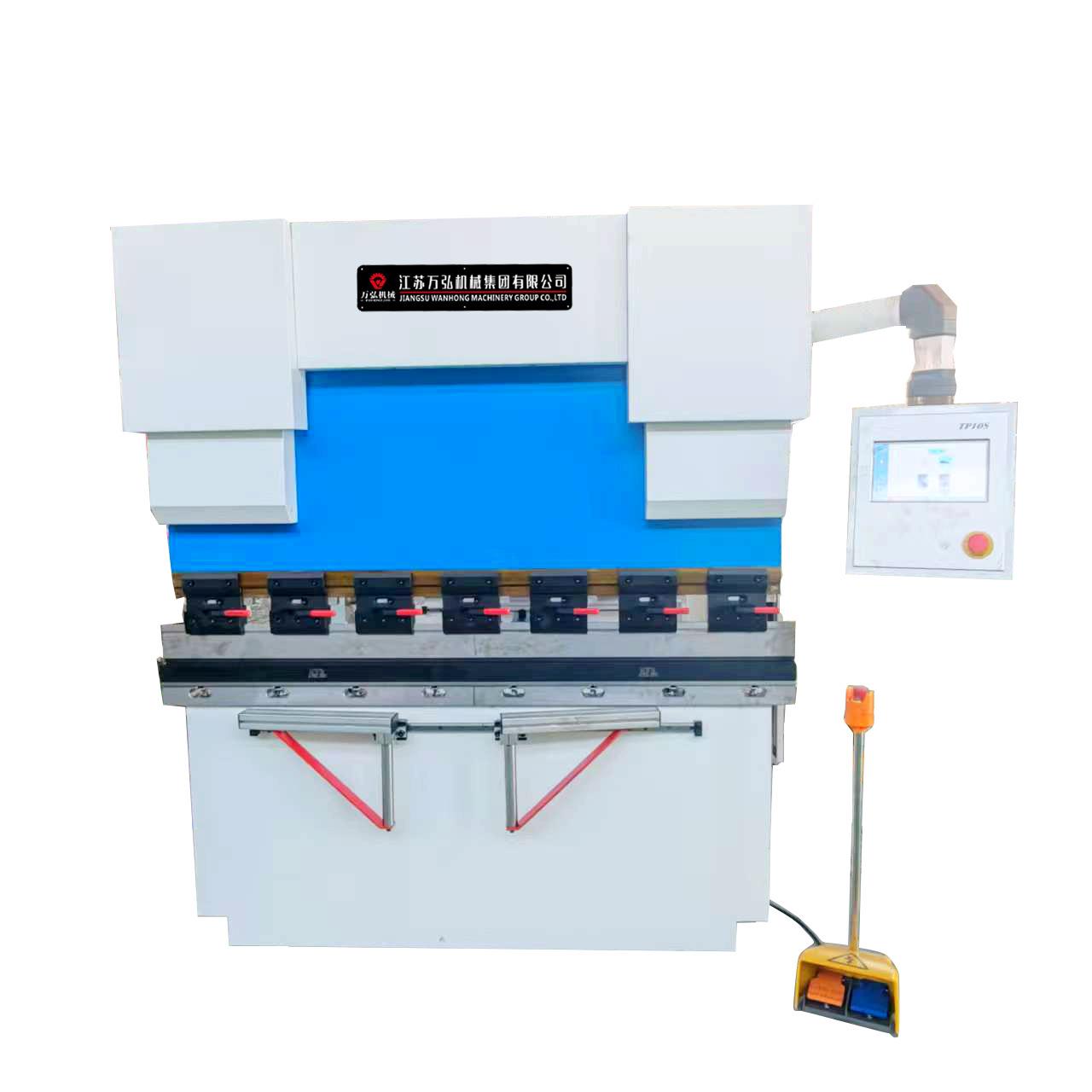 万弘折弯机0吨1600小型精密数控自动折边扭轴折弯机不锈钢折板机 - 图3