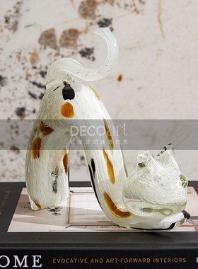 优选现代样板间客厅孔雀绿大花器插花香薰电视柜装饰摆件情绪稳定