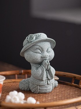 优选中式如意灵蛇献瑞一对茶宠摆件文创十二生肖蛇年礼品客厅桌面