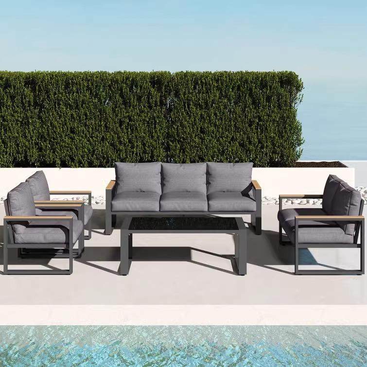 铝合金沙发户外防水防晒铁艺室外露天露台阳光房别墅高档家具组合,淘宝优惠券,粉丝福利购,淘宝优惠卷