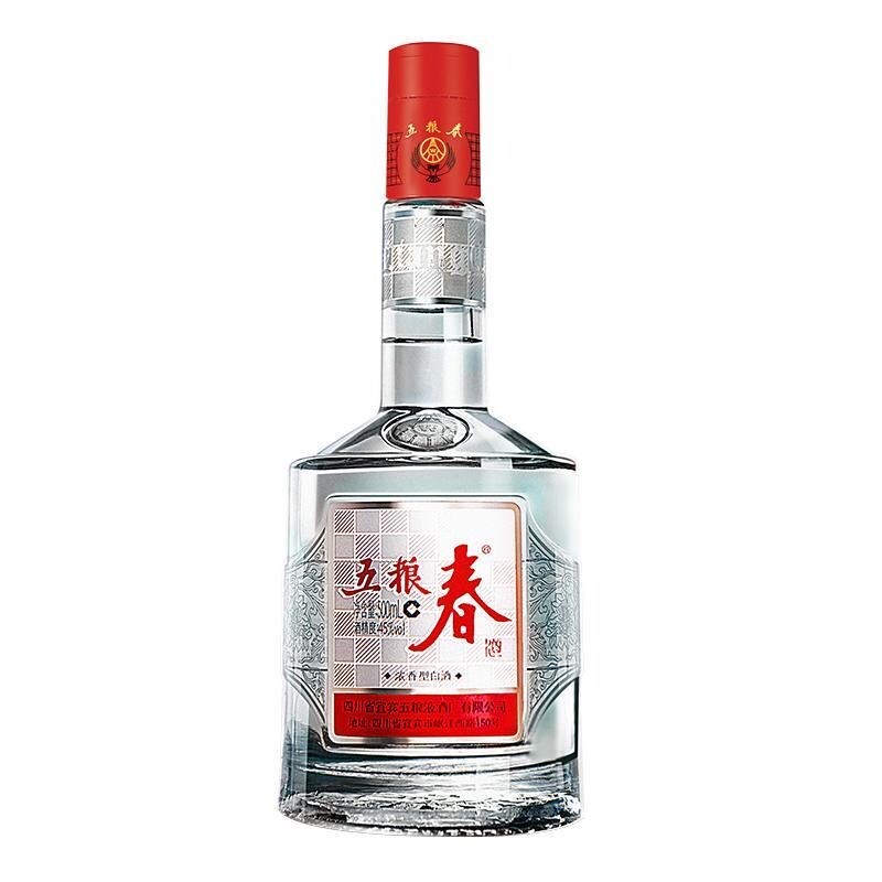 （五粮液出品）五粮春一代 浓香型白酒 45度 500mL 节假日送礼 自饮宴请