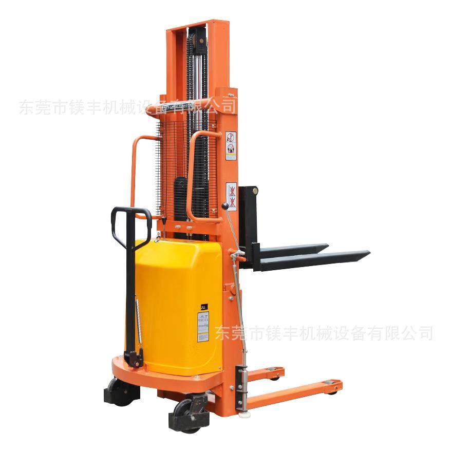 手动升高车半自动堆高机小型液压叉车电动升降搬运车半电动叉车,淘宝优惠券,粉丝福利购,淘宝优惠卷