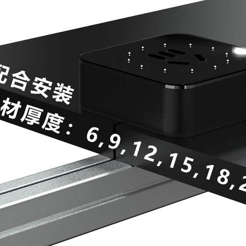 【明嵌】线性轨道插座嵌入式隐藏 餐边柜隐形排插XPOWER电源排插 - 图3