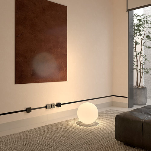 【明嵌】线性轨道插座嵌入式隐藏 餐边柜隐形排插XPOWER电源排插 - 图0