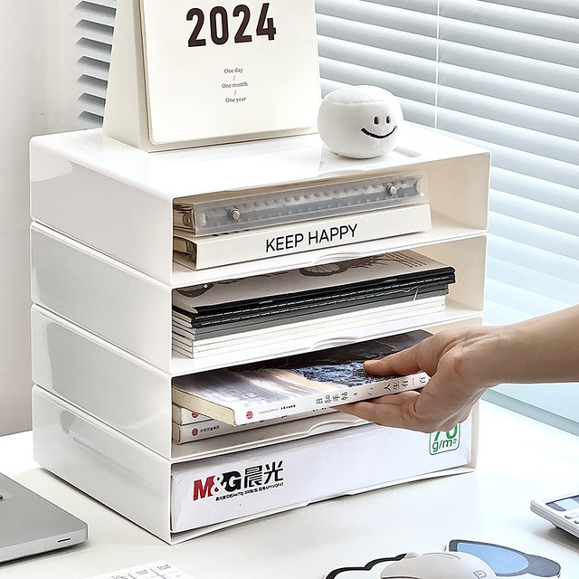 Storage box file book a4 folder file table