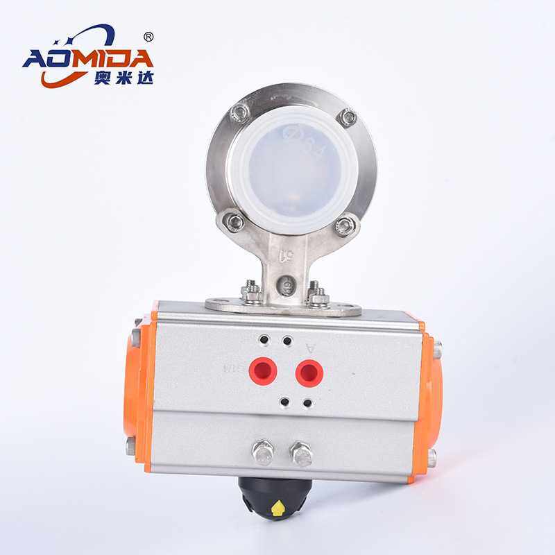 气动蝶阀 304不锈钢快装气动蝶阀 卫生级卧式卡箍卡盘气动蝶阀,淘宝优惠券,粉丝福利购,淘宝优惠卷