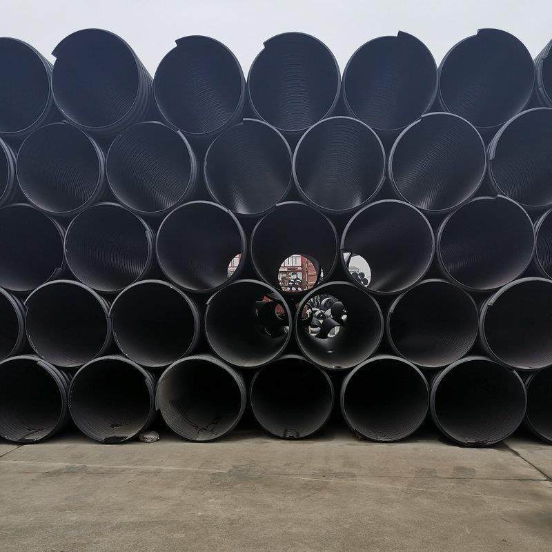 厂家供应hdpe钢带增强聚乙烯螺旋波纹管 黑色大口径地埋排污管,淘宝优惠券,粉丝福利购,淘宝优惠卷