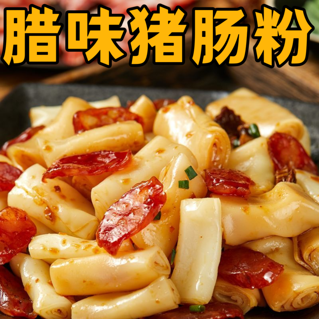 有腊肠的猪肠粉广东珍珠粉方便早餐微波炉速食夜宵懒人即食无添加,淘宝优惠券,粉丝福利购,淘宝优惠卷