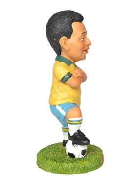优选树脂工艺品家居摆件世界名人巴西球王足球运动员贝利创意装饰