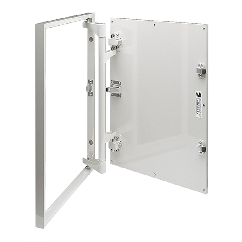 定制卫生间瓷砖隐形检修口浴缸空调墙面下水管道暗藏隐藏式盖板门 - 图3