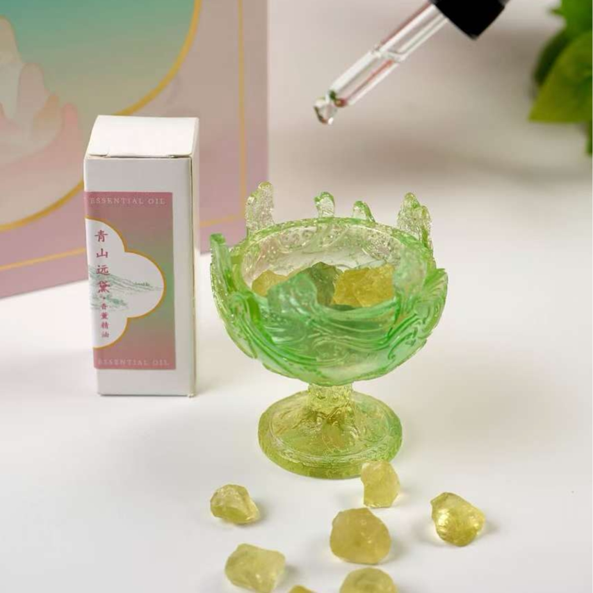 河北博物院古法琉璃博山炉文创产品香炉熏客厅桌面摆件礼品小礼物