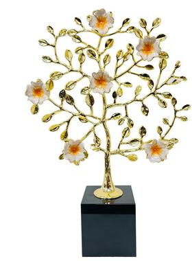 现代创意轻奢金色音乐符号装饰品客厅酒店玄关摆设书房新居摆件