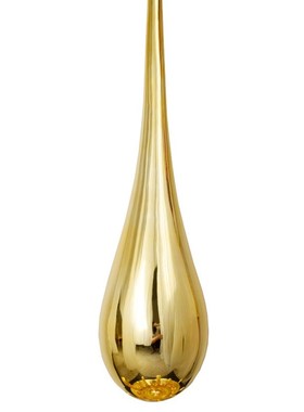 不锈钢水滴雕塑装饰品底座摆件酒店别墅大堂S售楼处玻璃钢定制