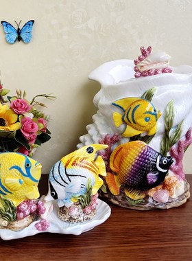 出口精品陶瓷白鹭摆件欧式客厅电视柜茶J几装饰摆设生日祝寿礼物