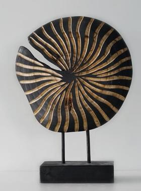 现代简约创意几何花瓶花器几何摆件样板房售楼处书架桌面软装饰品