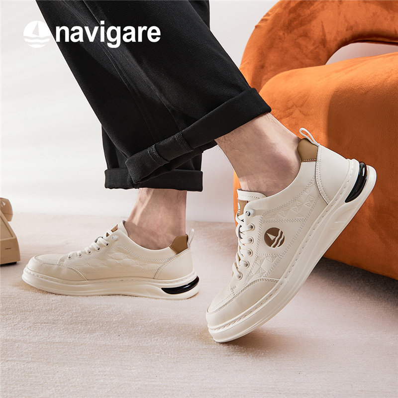 Navigare意大利小帆船鞋子男鞋2025秋冬气轻便一脚蹬休闲加绒板鞋,淘宝优惠券,粉丝福利购,淘宝优惠卷