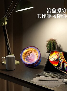 吉兔坊中秋礼物幸运守护神兽v桌面摆件手工泥塑兔爷特色古风奇兽