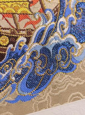 南京云锦博物馆发帆船风帆摆件办公室装饰送考生朋友顺利